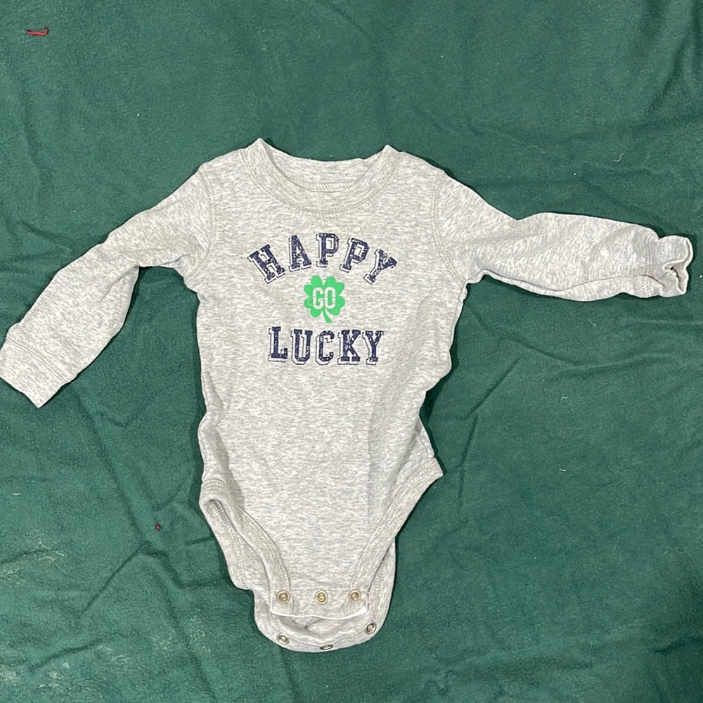 Carters 6 mos long sleeve onesie
